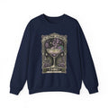 Midnight Margarita Illustration Sweatshirt | Moonlit Cocktail, Mystic Baroque