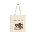 Personalized “Print It Your Way” Ghost Halloween Canvas Tote Bag