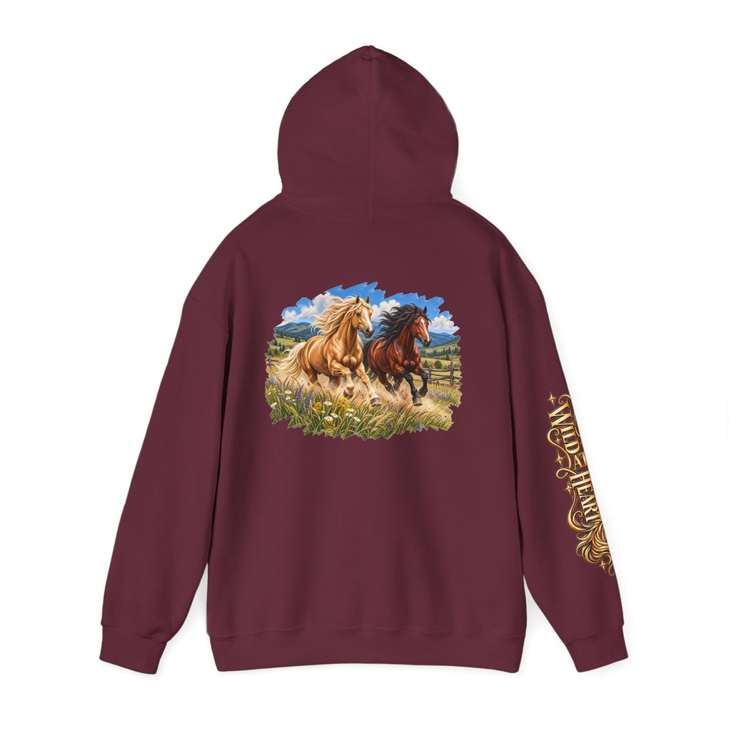 Horse Lover Western Equestrian Art Hoodie