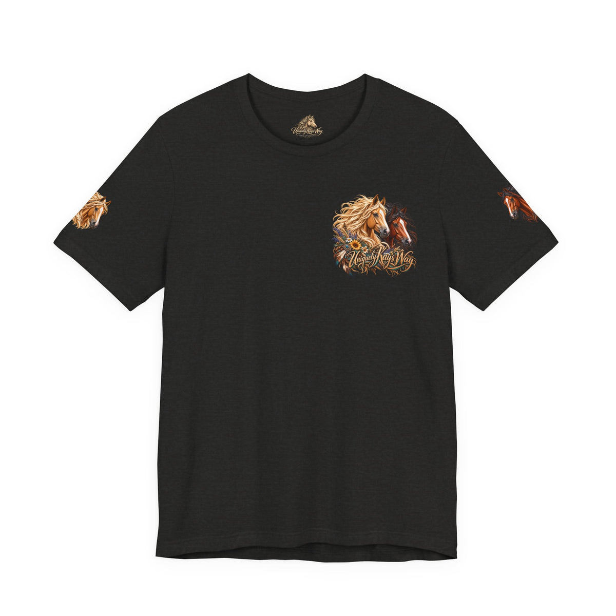 UKW Horse Collection — Vintage Equestrian Graphic T‑Shirt