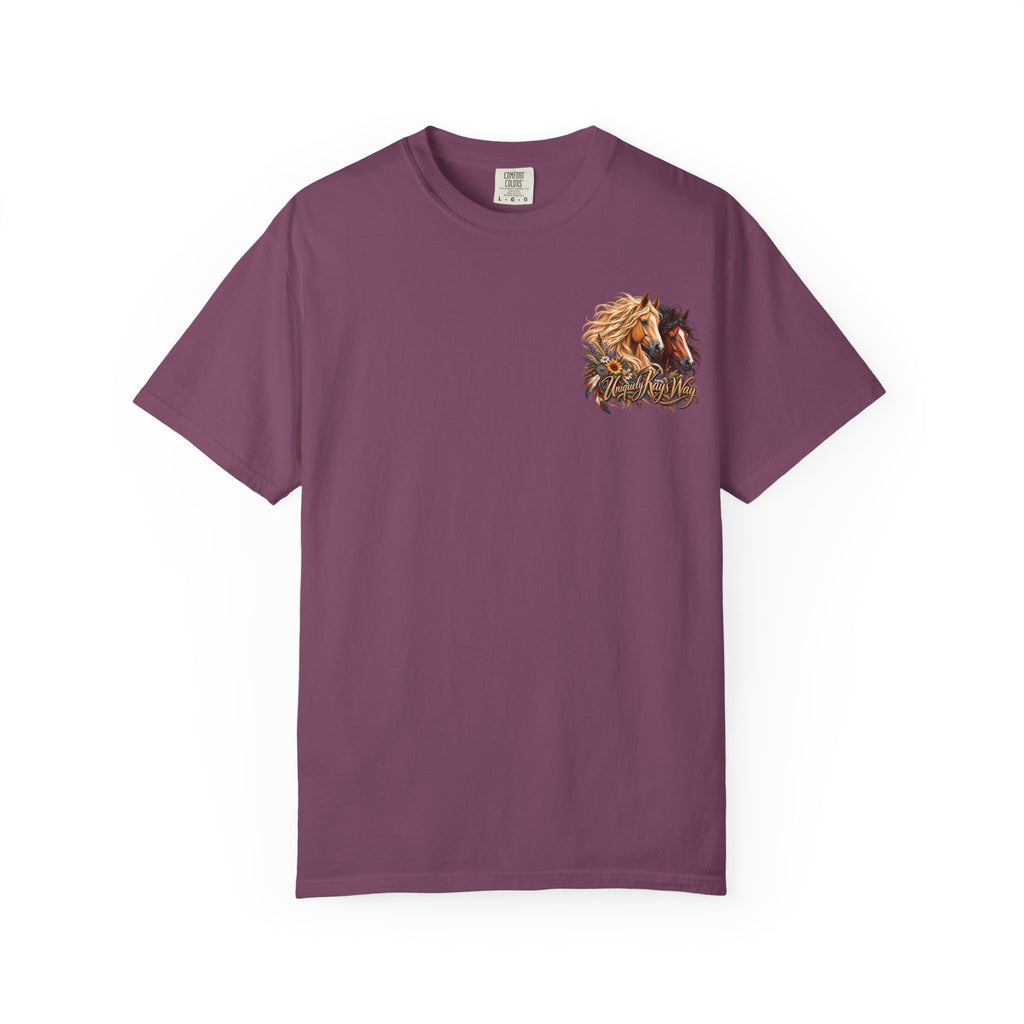 UKW Horse Collection - Running Horses T-Shirt — Majestic Wild Horse Graphic Tee
