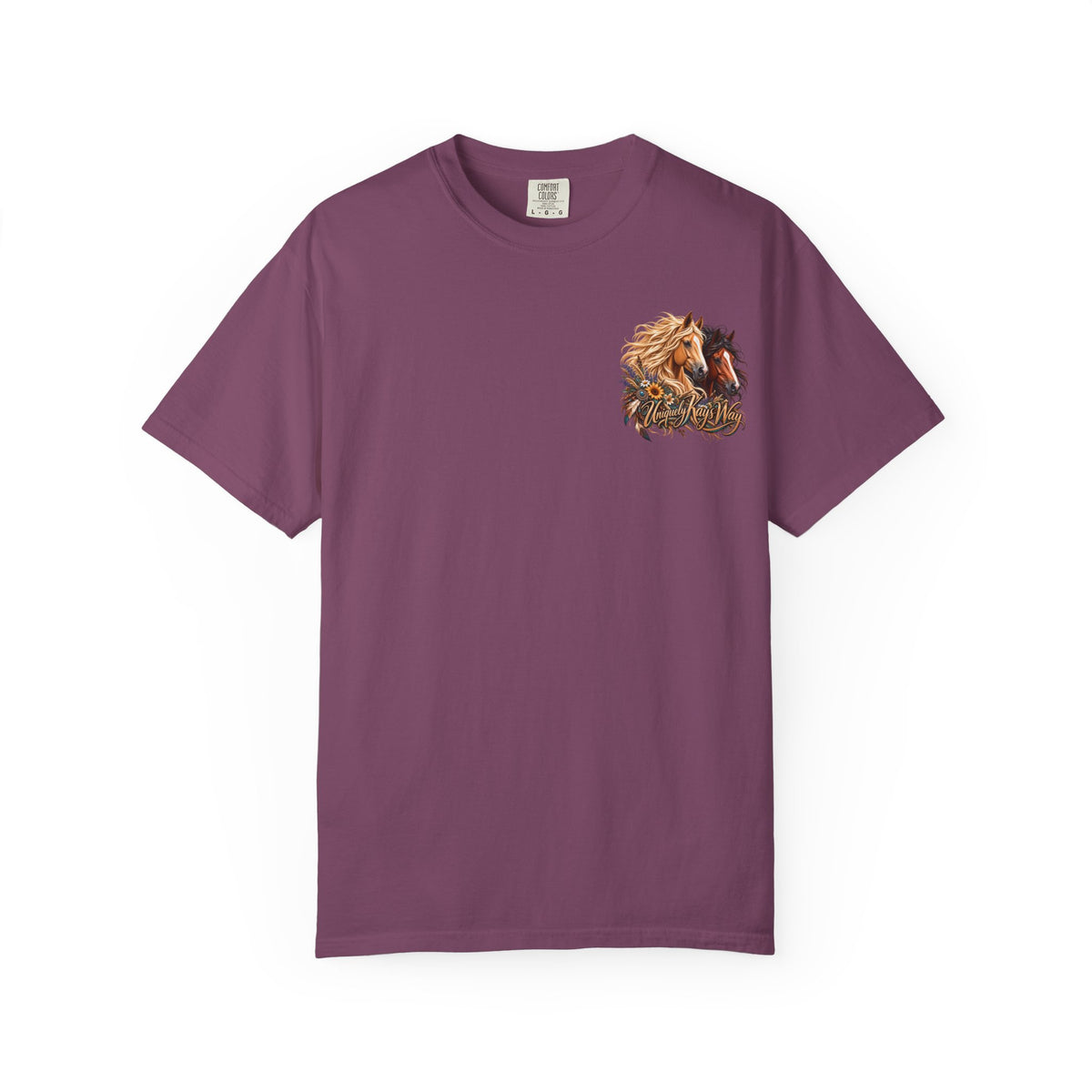 UKW Horse Collection - Running Horses T-Shirt — Majestic Wild Horse Graphic Tee