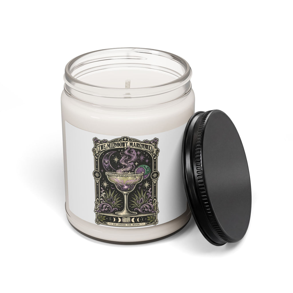 Midnight Margarita Art Nouveau Candle, Soy Wax 9oz | Cocktail Witchcore
