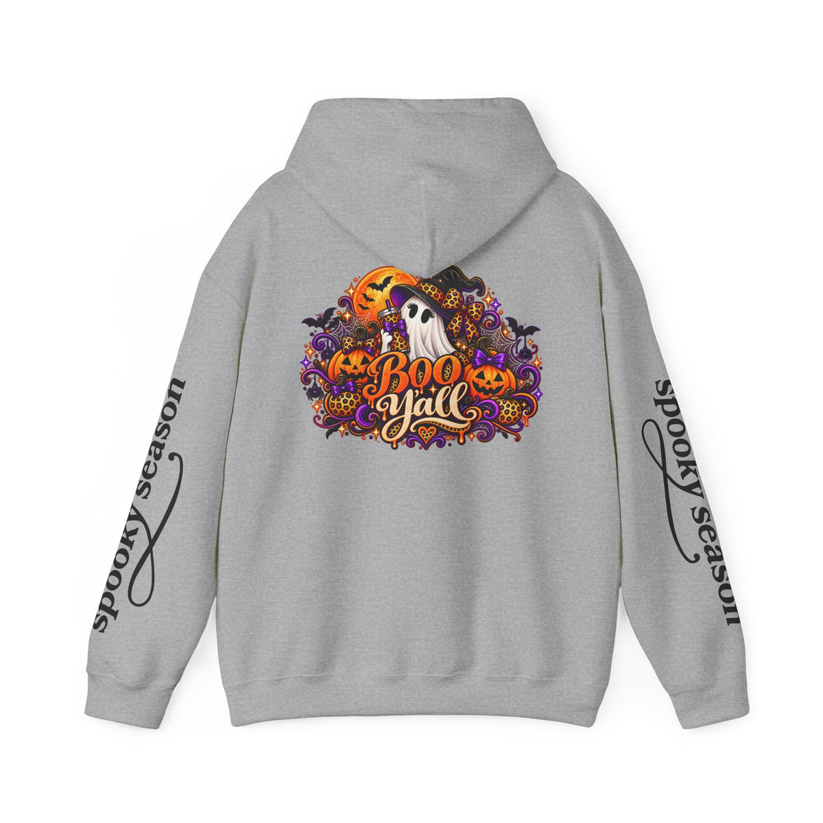 Boo Y'all Spooky Season Halloween Hoodie