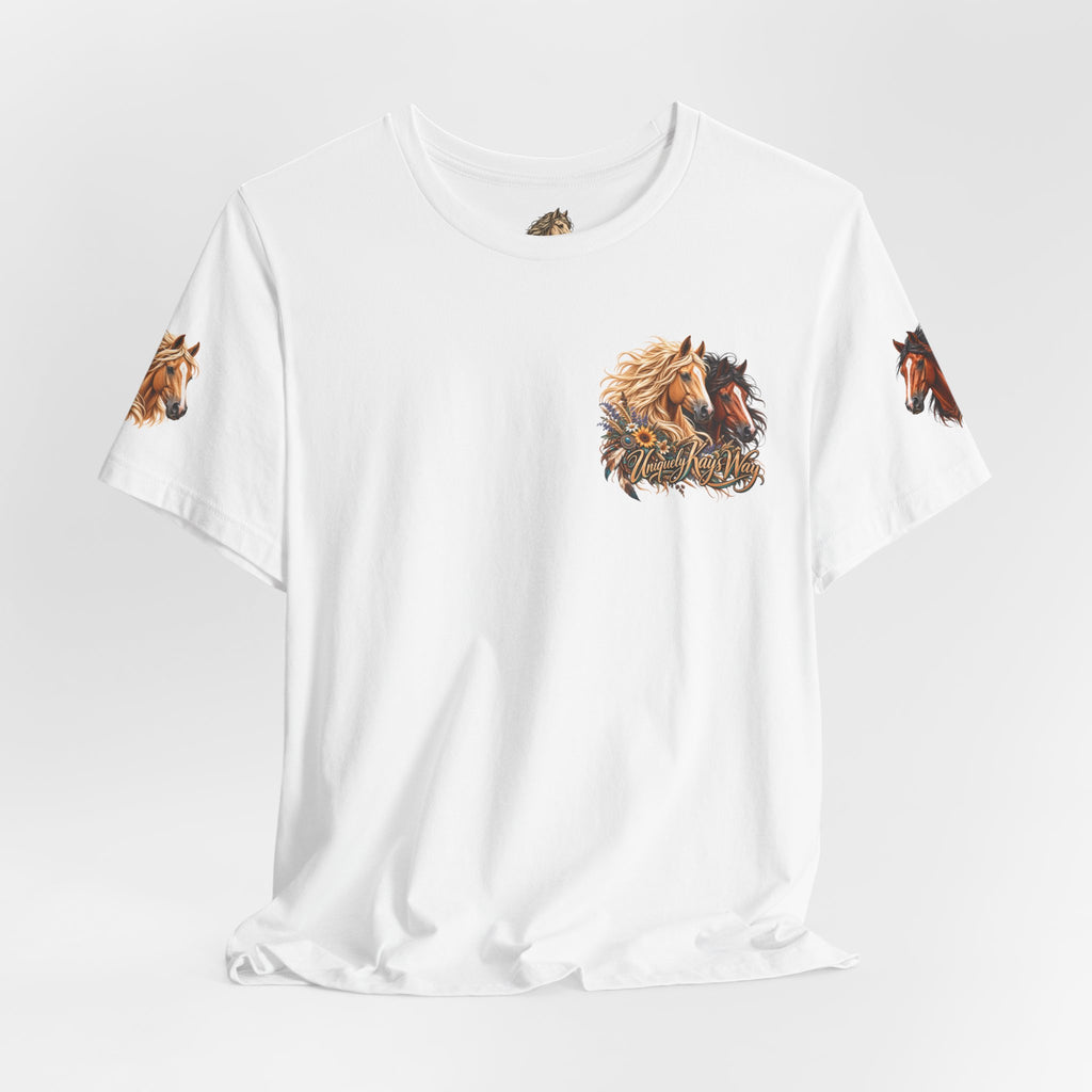 UKW Horse Collection — Vintage Equestrian Graphic T‑Shirt