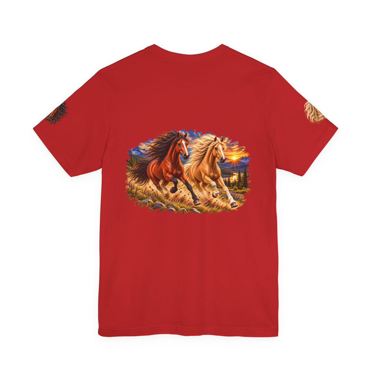 UKW Horse Collection — Vintage Equestrian Graphic T‑Shirt