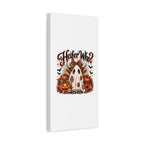 Halloween Highland Cow Ghost Matte Canvas