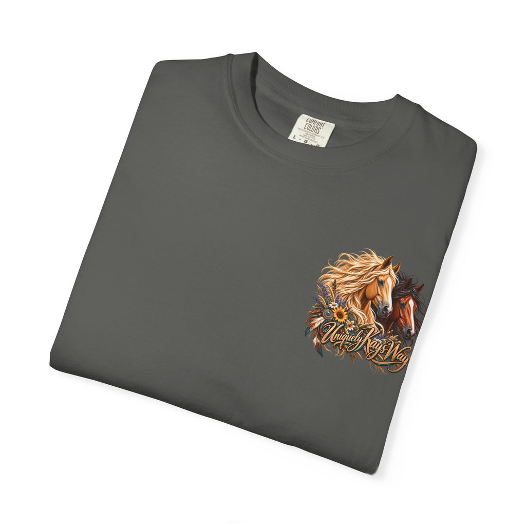 UKW Horse Collection - Running Horses T-Shirt — Majestic Wild Horse Graphic Tee