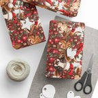 Highland Cow Christmas Wrapping Paper