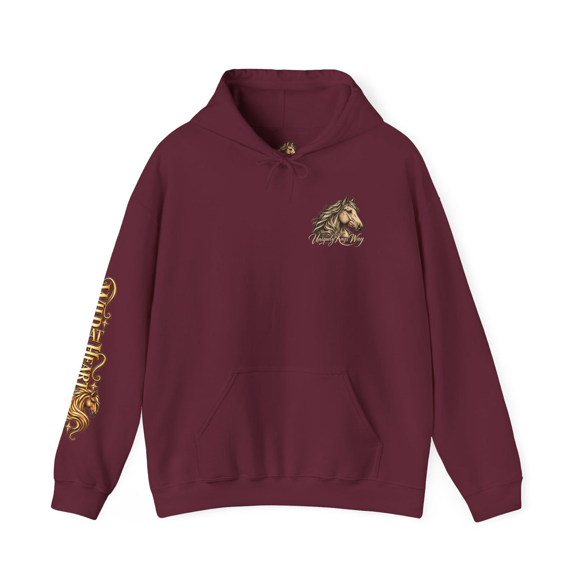 Horse Lover Western Equestrian Art Hoodie