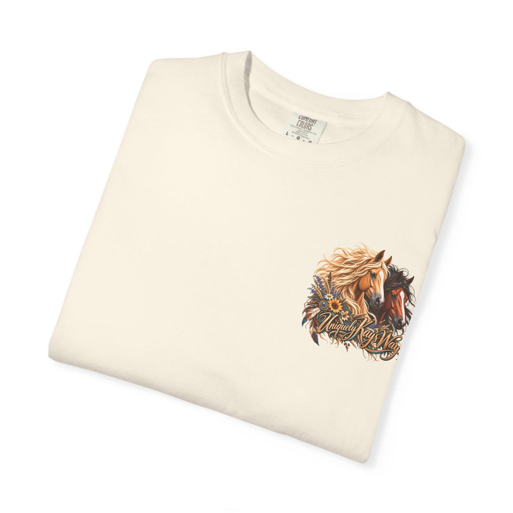 UKW Horse Collection - Running Horses T-Shirt — Majestic Wild Horse Graphic Tee