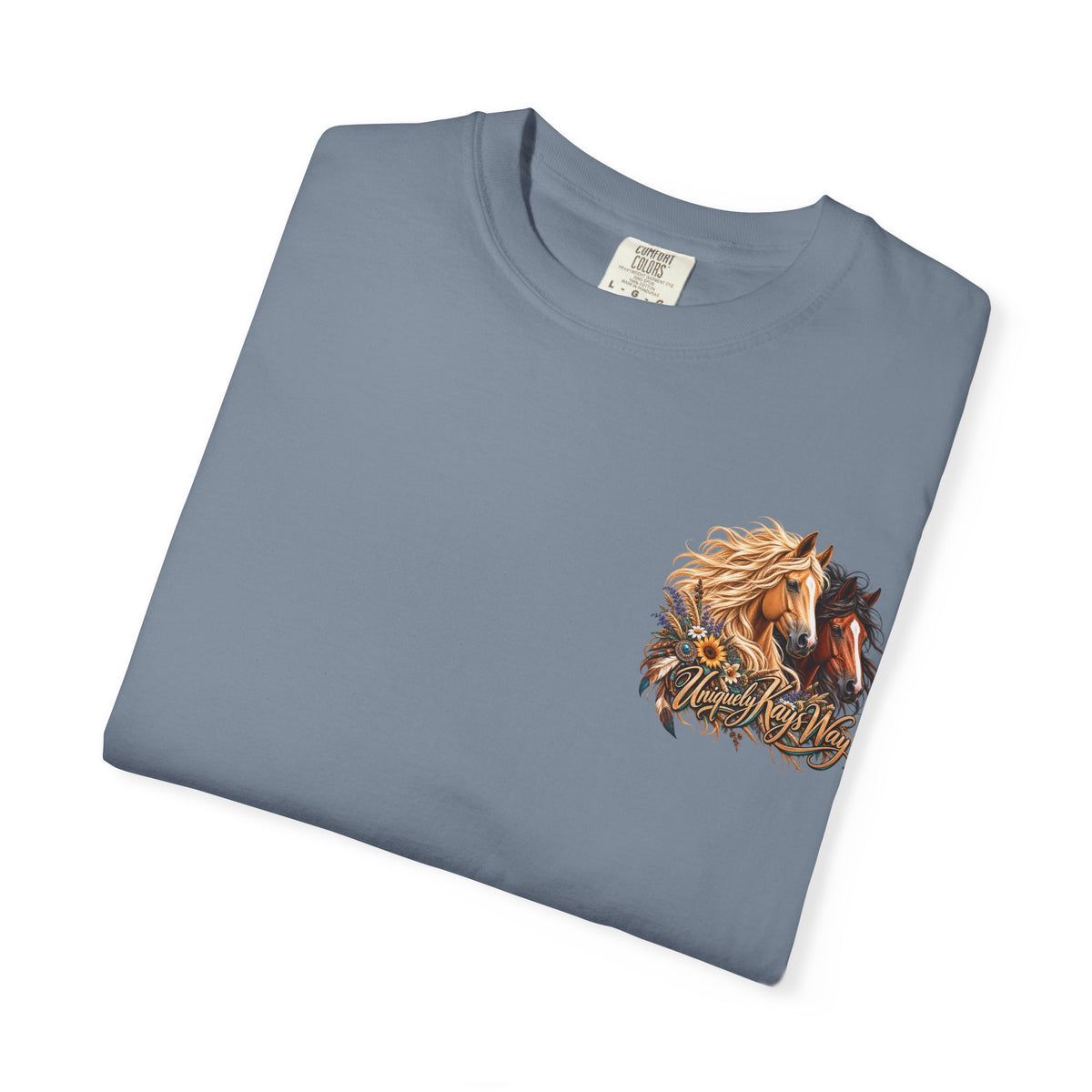 UKW Horse Collection - Running Horses T-Shirt — Majestic Wild Horse Graphic Tee