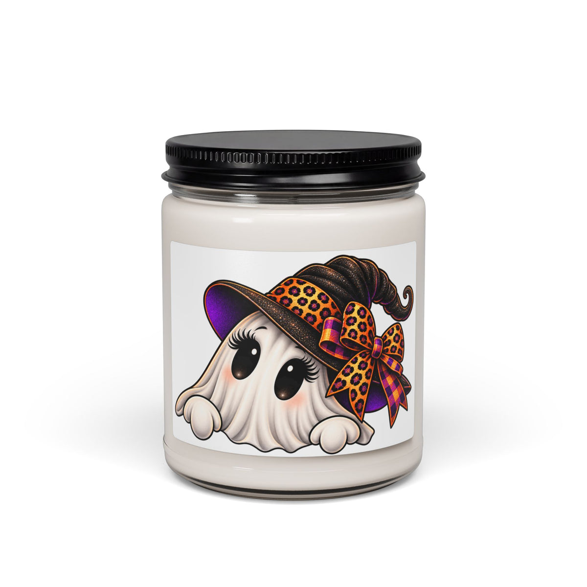 Cute Halloween Ghost Soy Candle