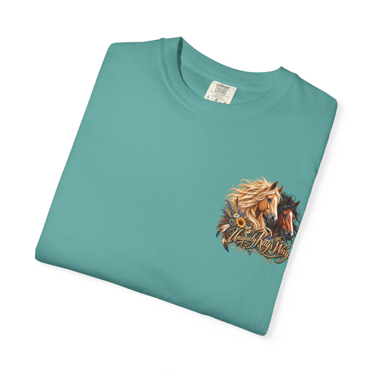 UKW Horse Collection - Running Horses T-Shirt — Majestic Wild Horse Graphic Tee