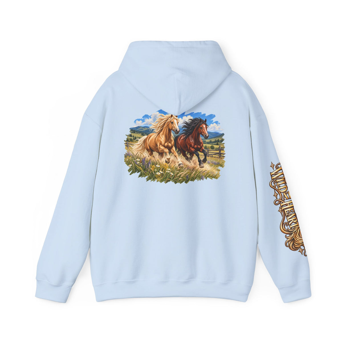 Horse Lover Western Equestrian Art Hoodie