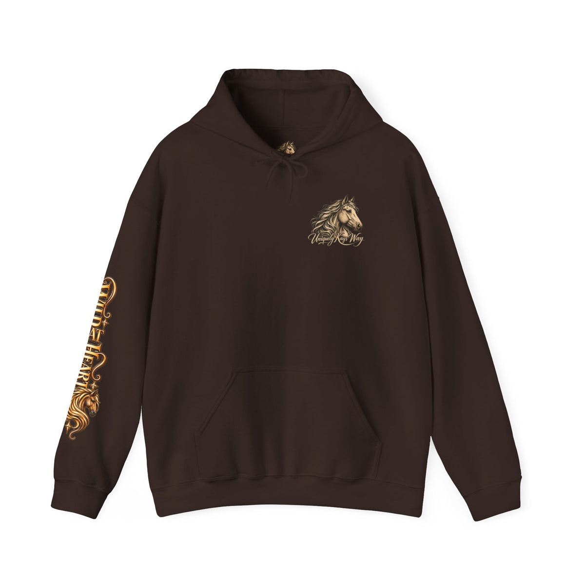 Horse Lover Western Equestrian Art Hoodie