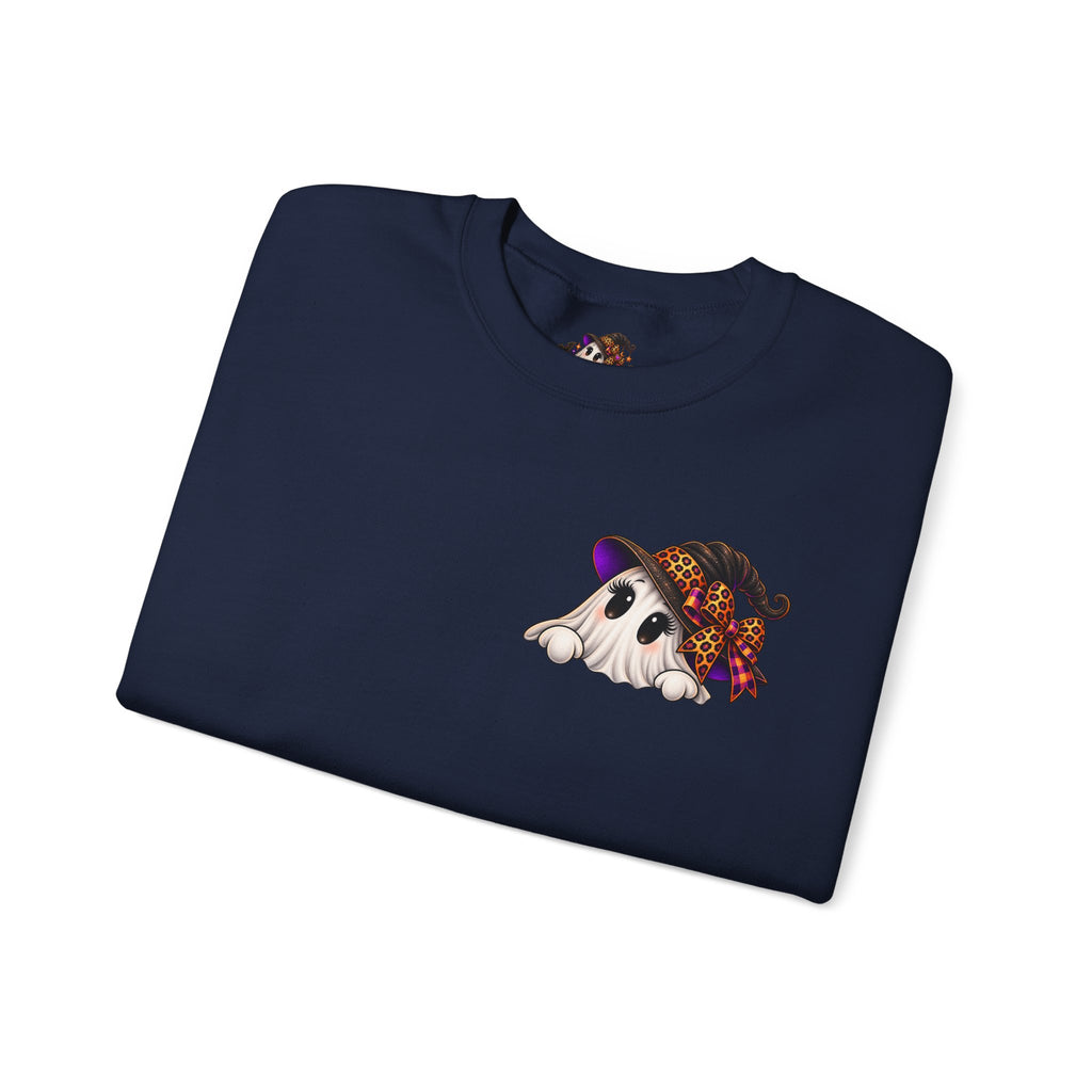 Boo Y’all Halloween Ghost Crewneck Sweatshirt