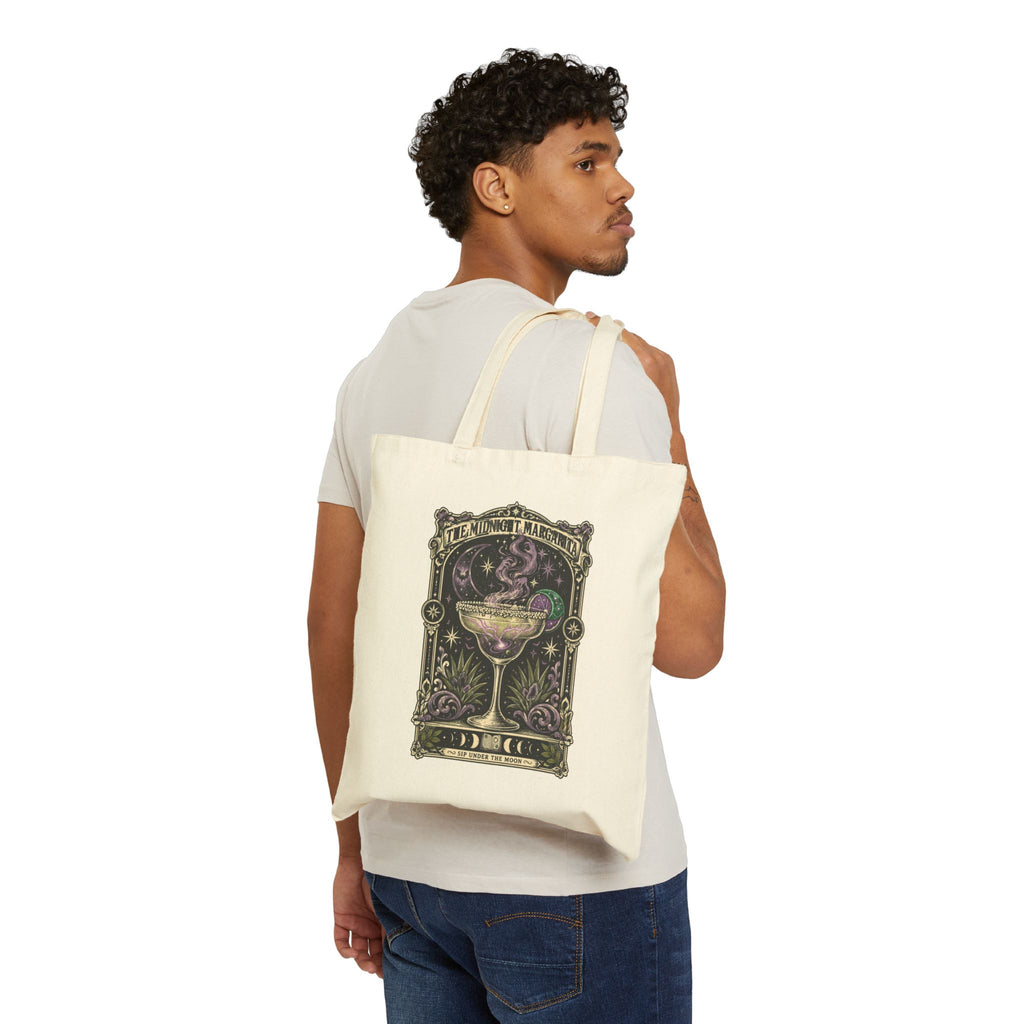 Midnight Margarita Tarot Art Tote | Cosmic Cocktail Tote
