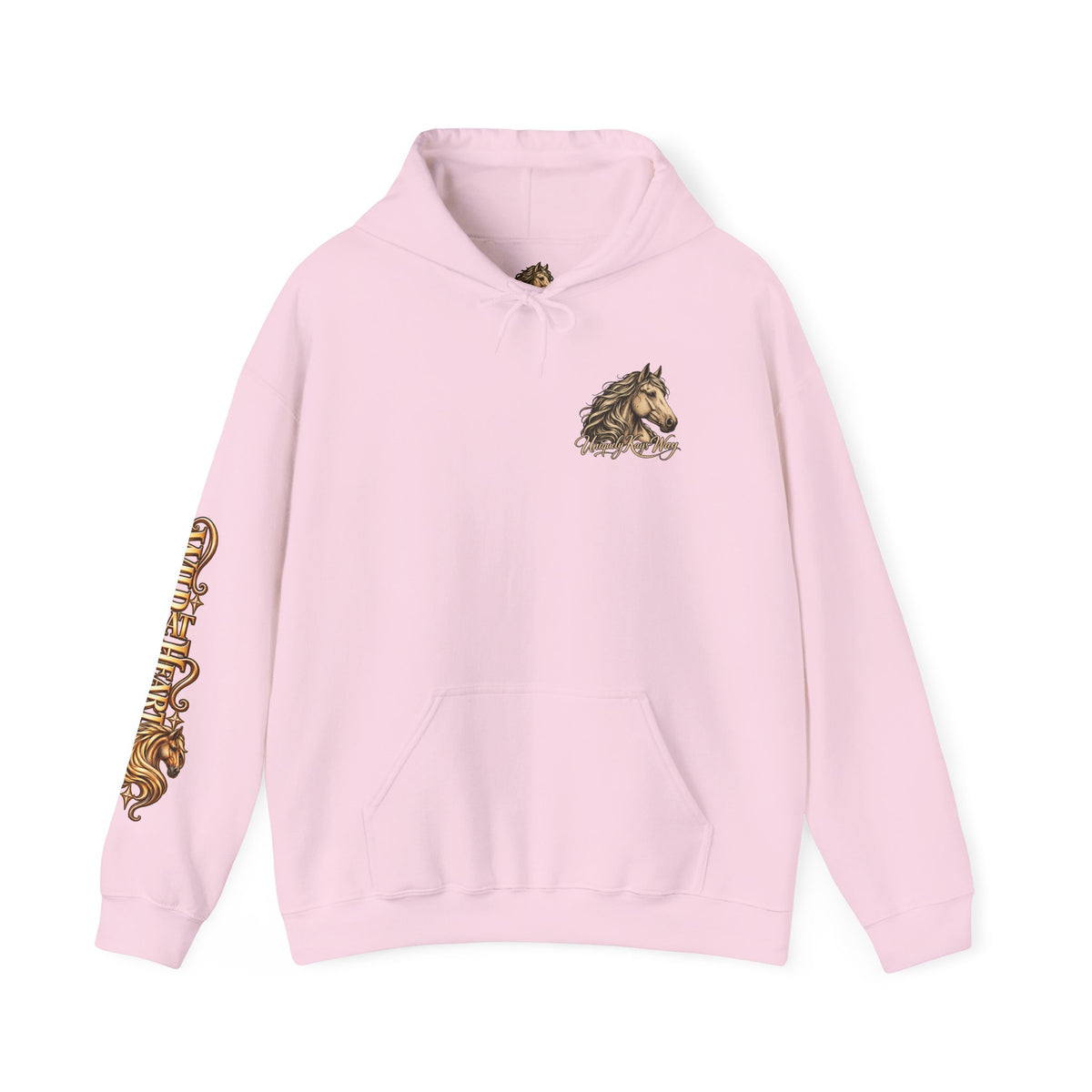 Horse Lover Western Equestrian Art Hoodie